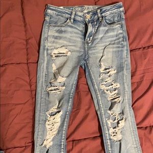 American eagle hi-rise jegging